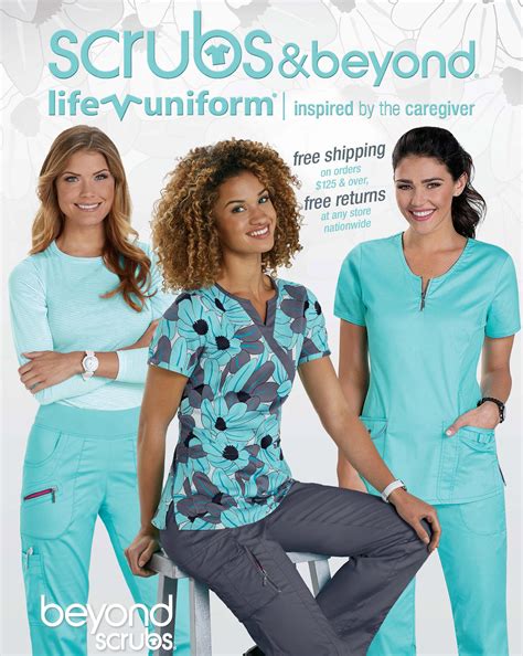 Scrubs beyond - Royal. Ceil. Wine. Caribbean. Hunter. Prints. More Colors. Shop the best selection of fashion-forward nursing scrubs and medical uniforms at Scrubs & Beyond. Find a store or order online with free shipping.